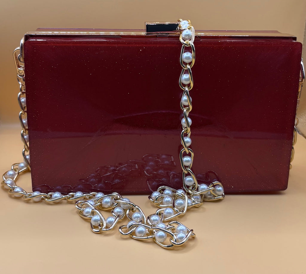 Custom Resin Purse – Personalized Clutch
