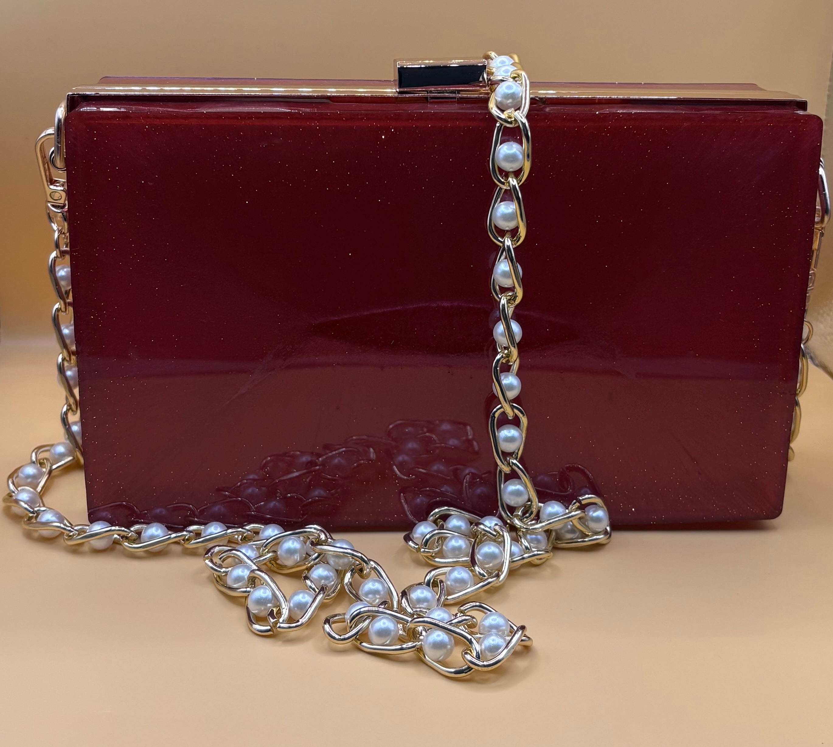 Custom Resin Purse – Personalized Clutch